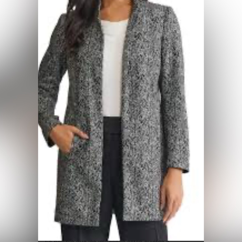 NYC Women's Black and White Cardigan